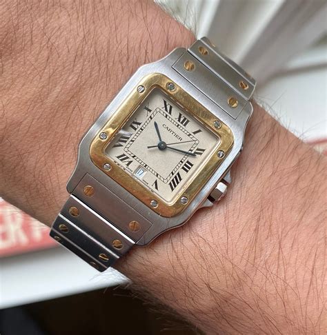 cartier santos original|cartier santos vintage.